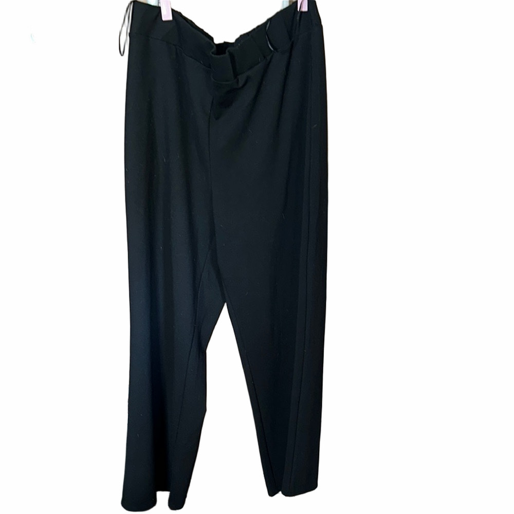 Sunny Leigh Black Dress Pants Elegant Full-Length Design